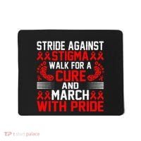 Hiv Awareness Red Ribbon World Aids Day Fighters Mousepad thumb 0