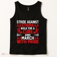 Hiv Awareness Red Ribbon World Aids Day Fighters Tank Top thumb 2