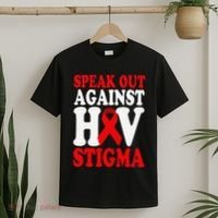 Hiv Awareness Red Ribbon World Aids Day Fighters T-Shirt thumb 2
