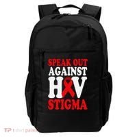 Hiv Awareness Red Ribbon World Aids Day Fighters Backpack thumb 0