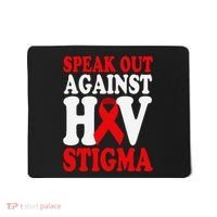 Hiv Awareness Red Ribbon World Aids Day Fighters Mousepad thumb 0