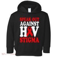 Hiv Awareness Red Ribbon World Aids Day Fighters Toddler Hoodie thumb 0