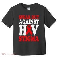 Hiv Awareness Red Ribbon World Aids Day Fighters Toddler T-Shirt thumb 0