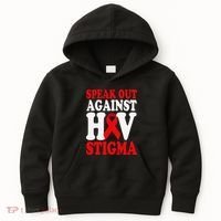 Hiv Awareness Red Ribbon World Aids Day Fighters Kids Hoodie thumb 0