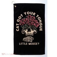 Haunting Adeline Retro Zade Book Golf Towel thumb 0