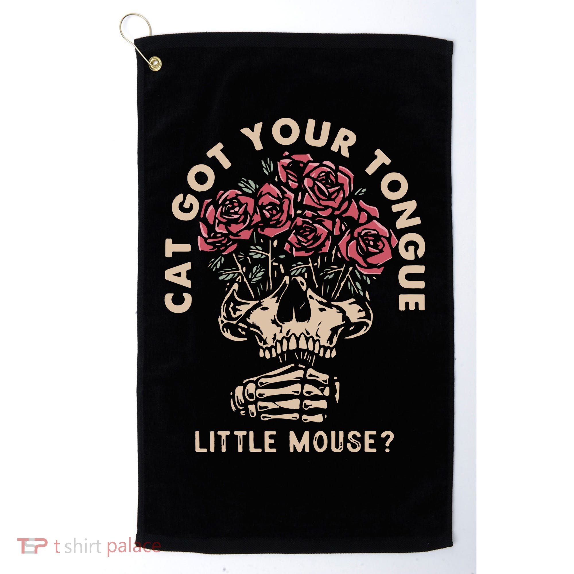 Haunting Adeline Retro Zade Book Golf Towel