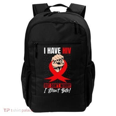 Hiv Awareness Red Ribbon World Aids Day Fighters Backpack