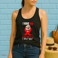Hiv Awareness Red Ribbon World Aids Day Fighters Women's Tank Top thumb 2