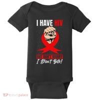 Hiv Awareness Red Ribbon World Aids Day Fighters Baby Bodysuit thumb 0