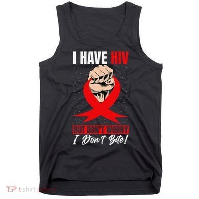 Hiv Awareness Red Ribbon World Aids Day Fighters Tank Top