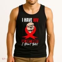 Hiv Awareness Red Ribbon World Aids Day Fighters Tank Top thumb 3