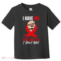 Hiv Awareness Red Ribbon World Aids Day Fighters Toddler T-Shirt thumb 0