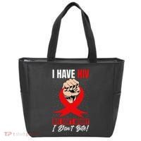 Hiv Awareness Red Ribbon World Aids Day Fighters Tote Bag thumb 0