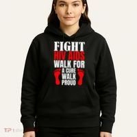 Hiv Awareness Red Ribbon World Aids Day Fighters Hoodie thumb 5