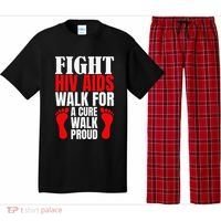 Hiv Awareness Red Ribbon World Aids Day Fighters Pajama Set thumb 0