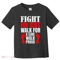 Hiv Awareness Red Ribbon World Aids Day Fighters Toddler T-Shirt thumb 0