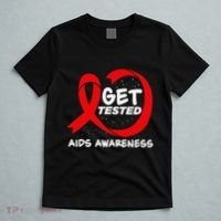 Hiv Awareness Red Ribbon World Aids Day Fighters T-Shirt thumb 5