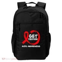 Hiv Awareness Red Ribbon World Aids Day Fighters Backpack thumb 0