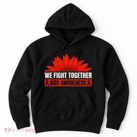 Hiv Awareness Red Ribbon World Aids Day Fighters Hoodie thumb 0
