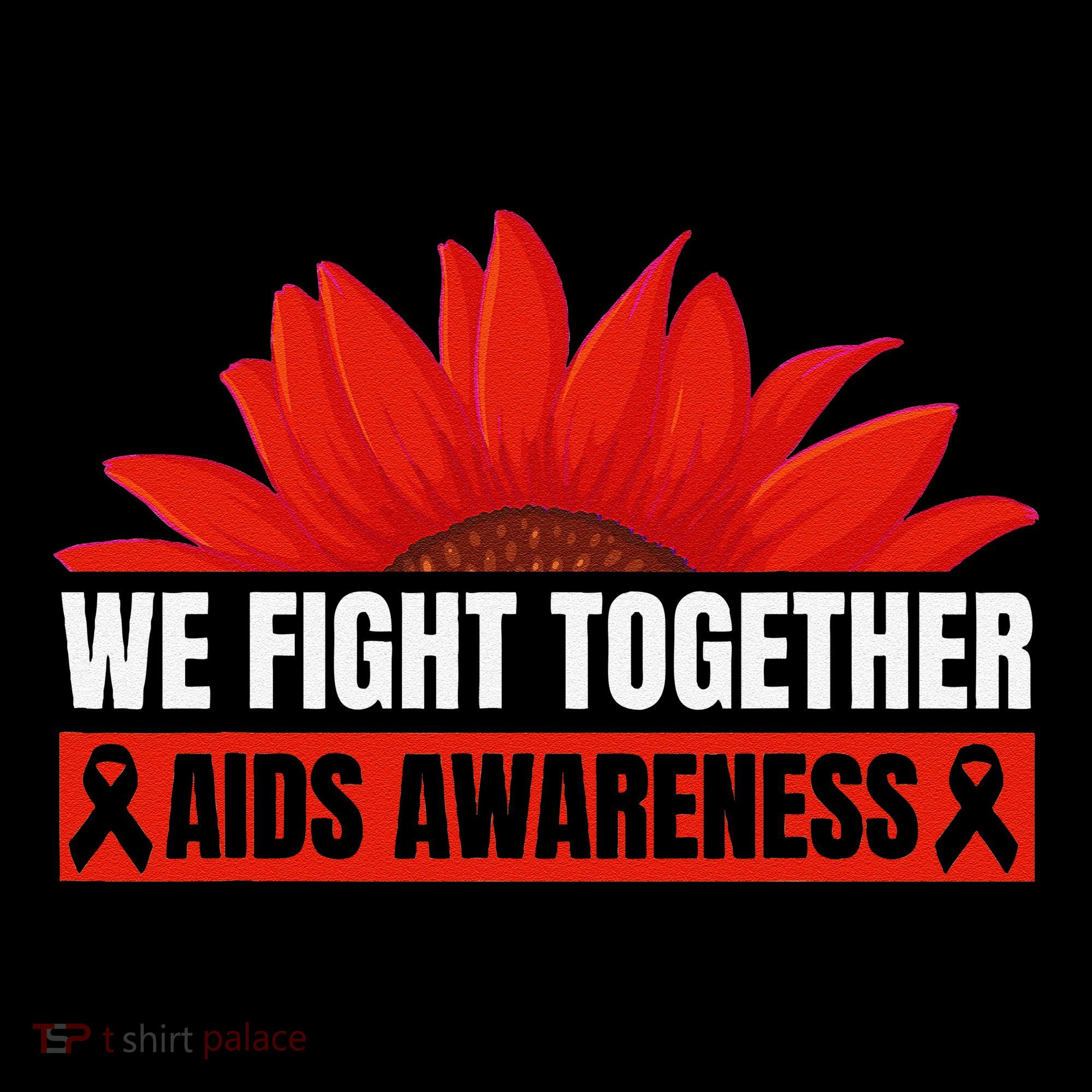 Hiv Awareness Red Ribbon World Aids Day Fighters Coffee Mug