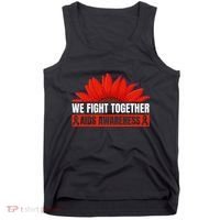 Hiv Awareness Red Ribbon World Aids Day Fighters Tank Top thumb 0