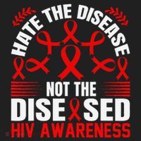 Hiv Awareness Red Ribbon World Aids Day Fighters Hat thumb 2