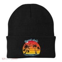 Hawaii Aloha Retro Sunset Beach Beanie thumb 0