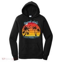 Hawaii Aloha Retro Sunset Beach Women's Hoodie thumb 0