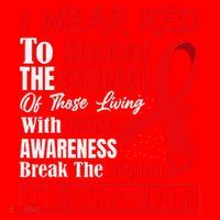 Hiv Awareness Red Ribbon World Aids Day Fighters Santa Hat thumb 1
