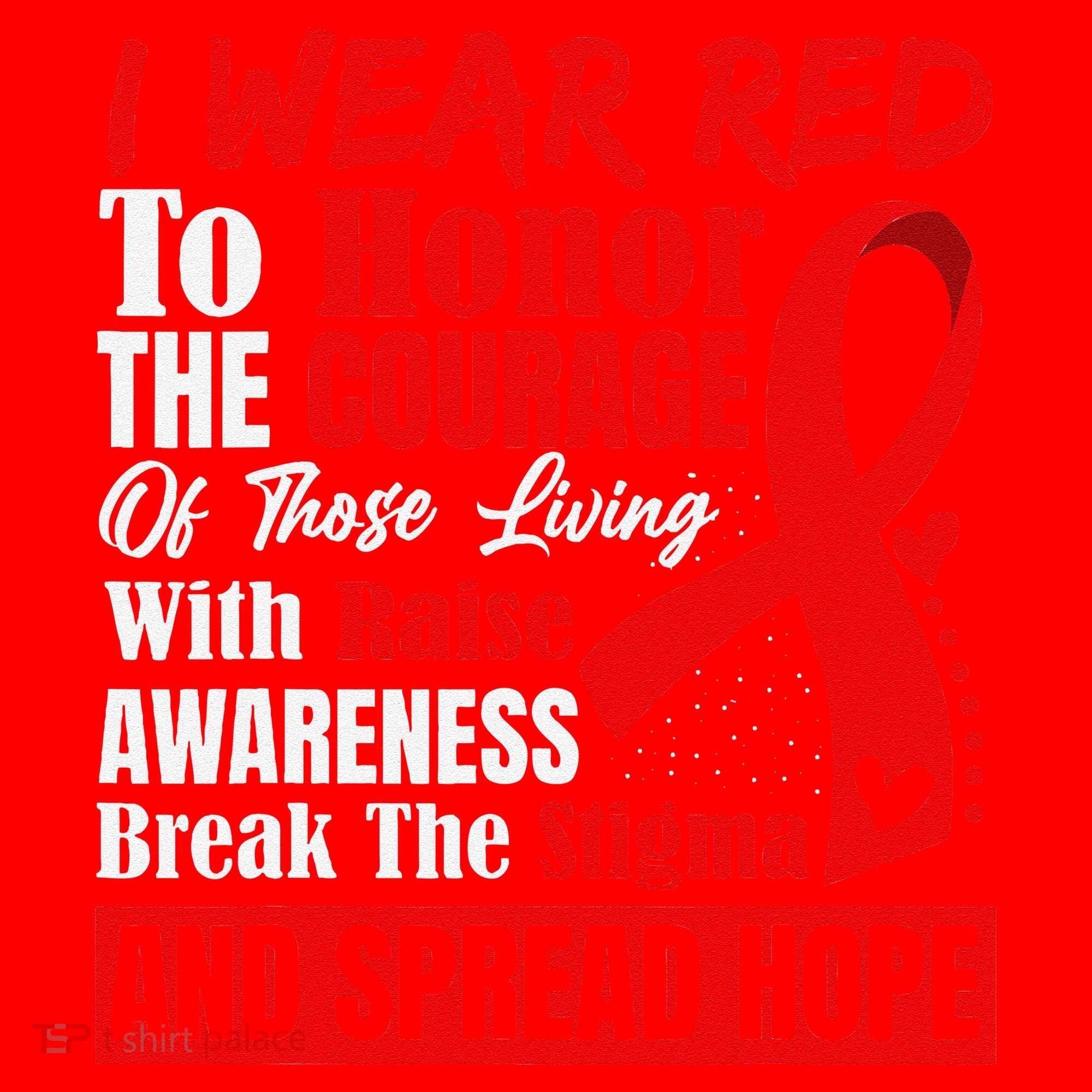 Hiv Awareness Red Ribbon World Aids Day Fighters Santa Hat
