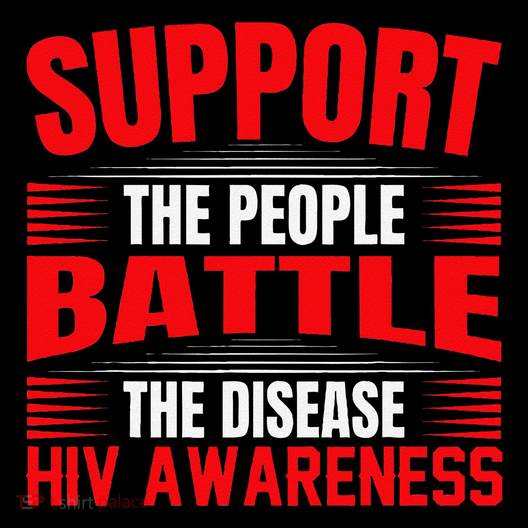 Hiv Awareness Red Ribbon World Aids Day Fighters Coffee Mug