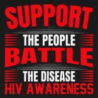 Hiv Awareness Red Ribbon World Aids Day Fighters Women's Hoodie thumb 2