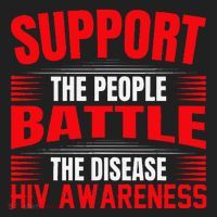 Hiv Awareness Red Ribbon World Aids Day Fighters Golf Towel thumb 3