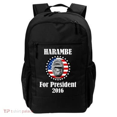 Harambe For President Backpack