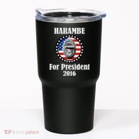 Harambe For President Tumbler thumb 0