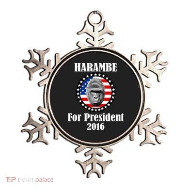 Harambe For President Ornament