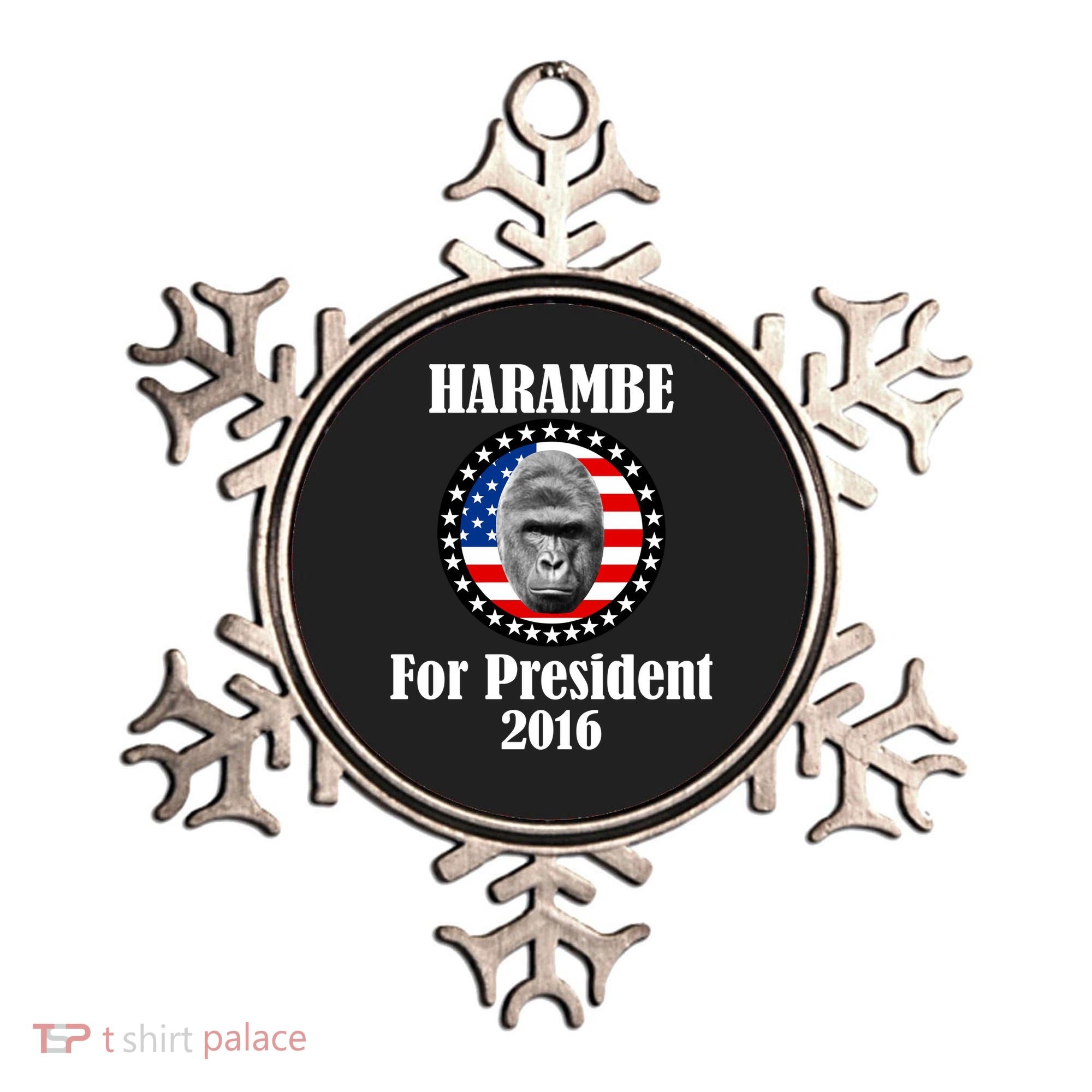 Harambe For President Ornament