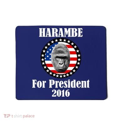 Harambe For President Mousepad