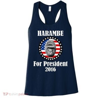 Harambe For President Women's Tank Top