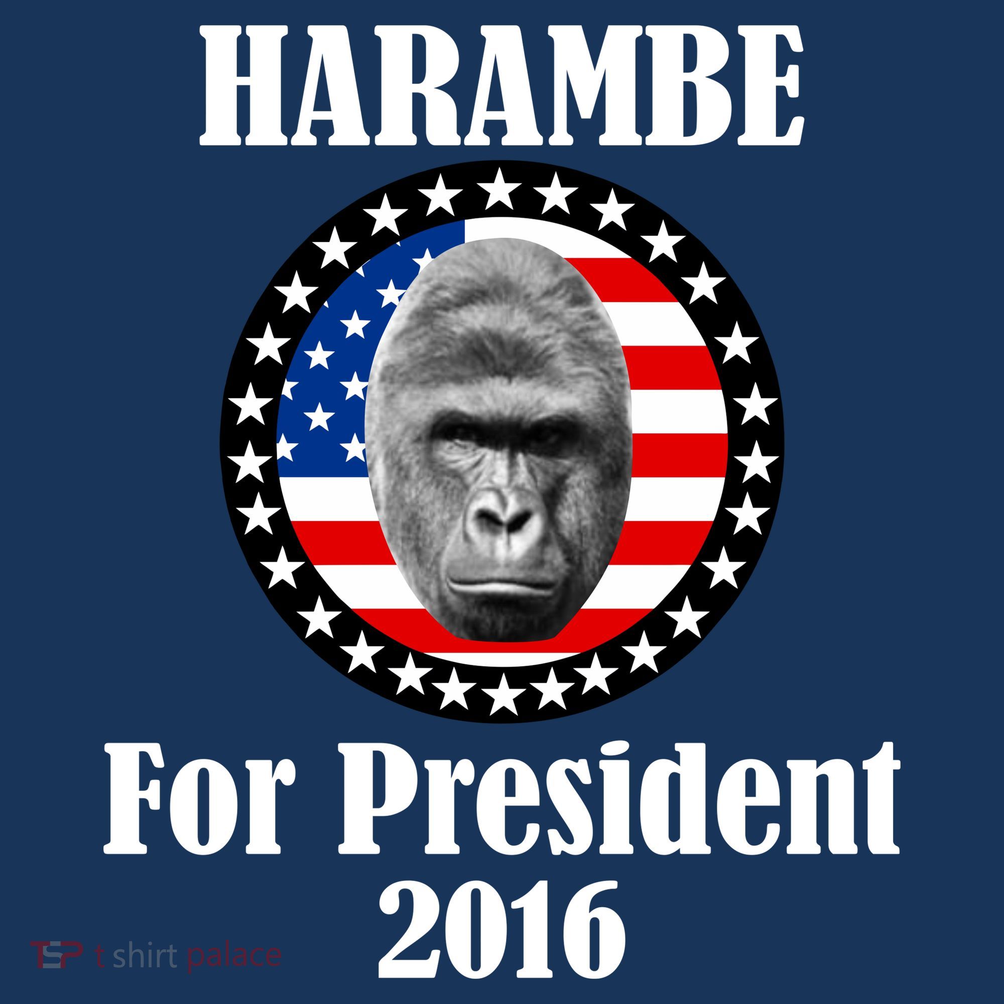Harambe For President Baby Bodysuit