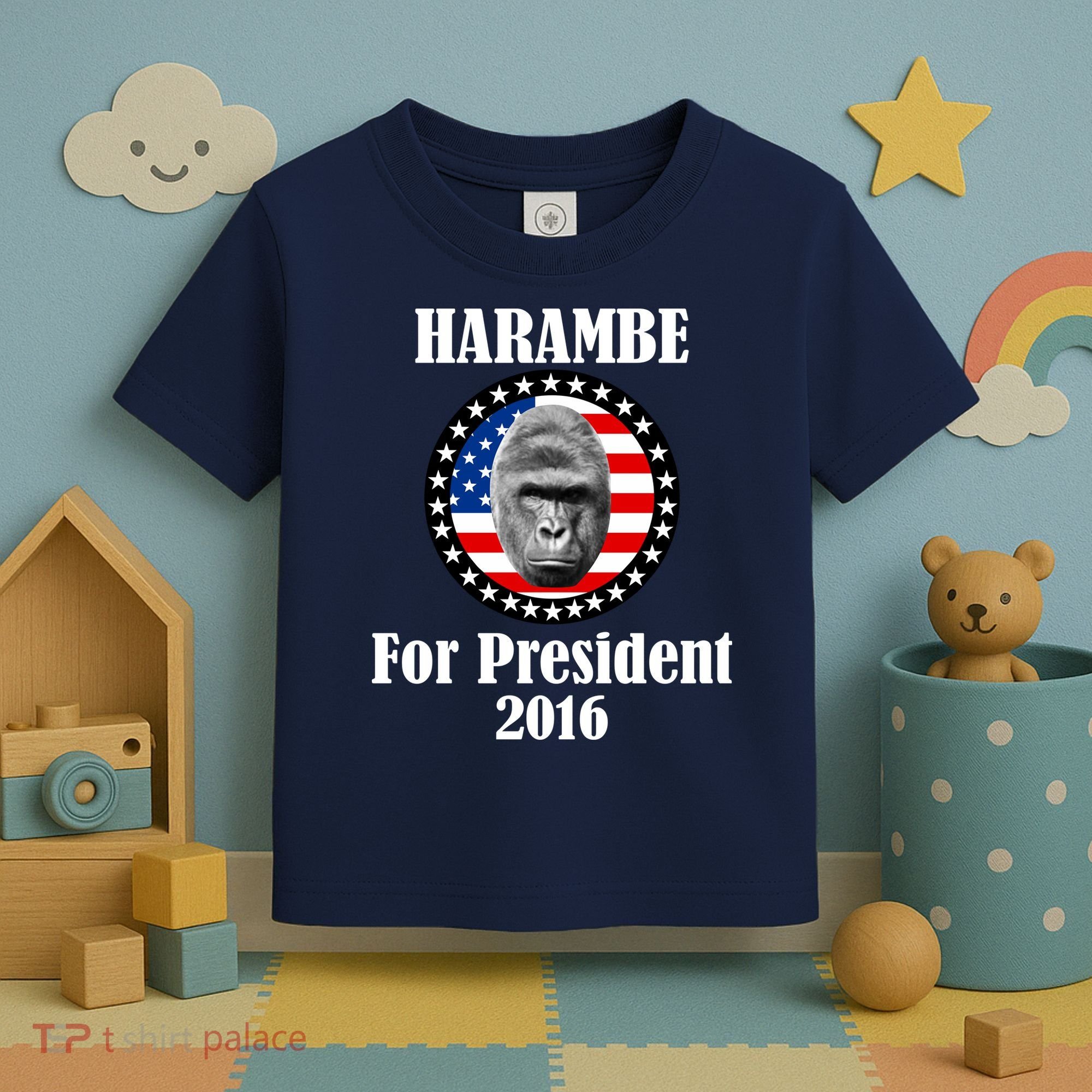 Harambe For President Toddler T-Shirt