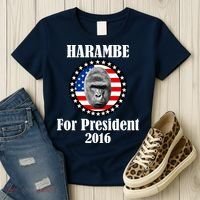 Harambe For President Women's T-Shirt thumb 3
