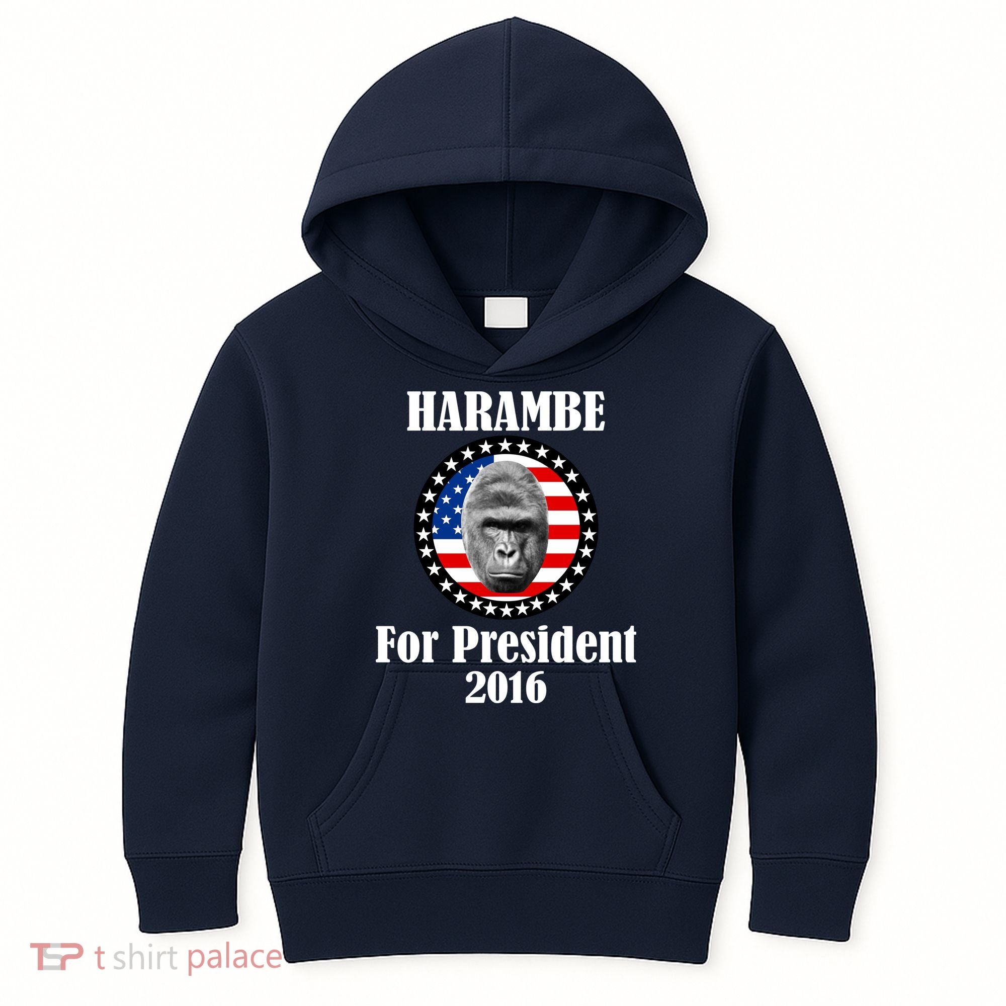 Harambe For President Kids Hoodie