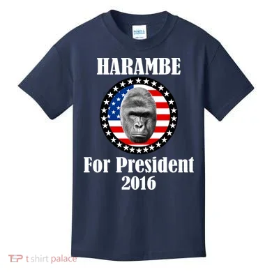 Harambe For President Kids T-Shirt