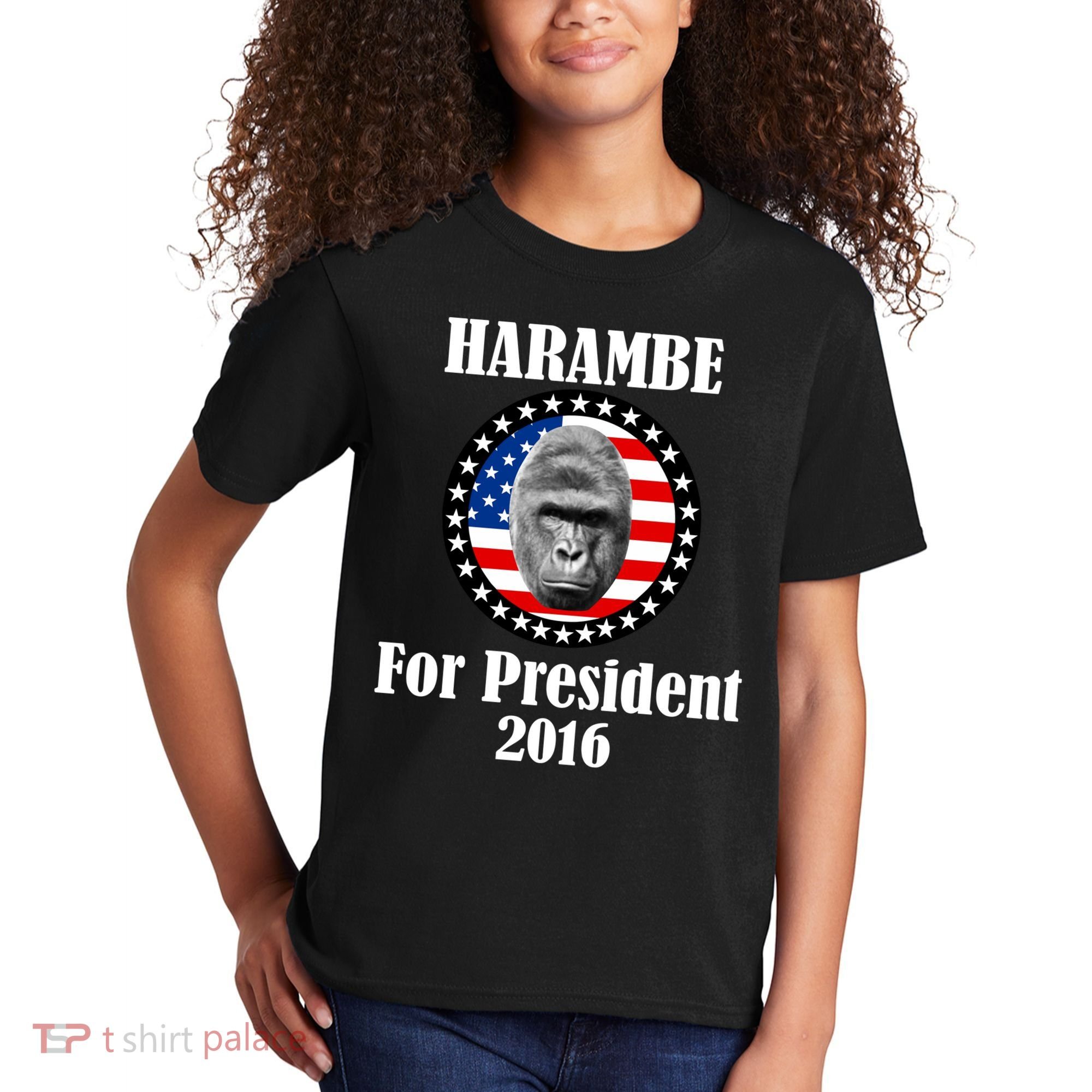 Harambe For President Kids T-Shirt