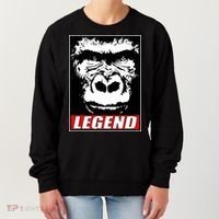 Harambe LEGEND Gorilla Poster RIP 2016 Women's Sweatshirt thumb 0