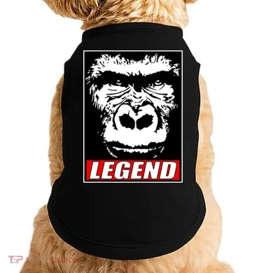 Harambe LEGEND Gorilla Poster RIP 2016 Doggie Tank