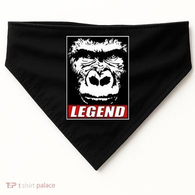 Harambe LEGEND Gorilla Poster RIP 2016 USA-Made Doggie Bandana