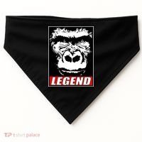 Harambe LEGEND Gorilla Poster RIP 2016 USA-Made Doggie Bandana thumb 0