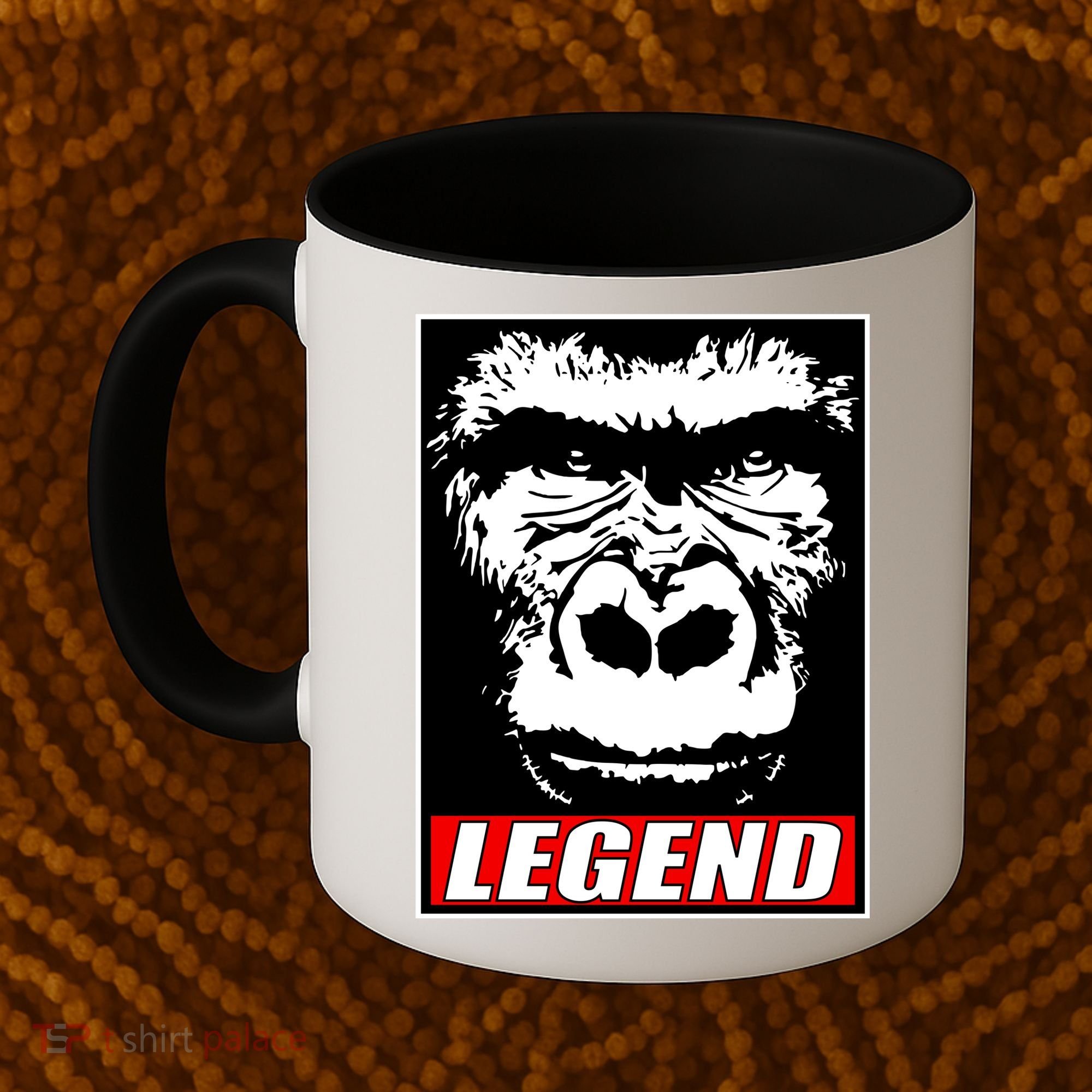 Harambe LEGEND Gorilla Poster RIP 2016 Coffee Mug